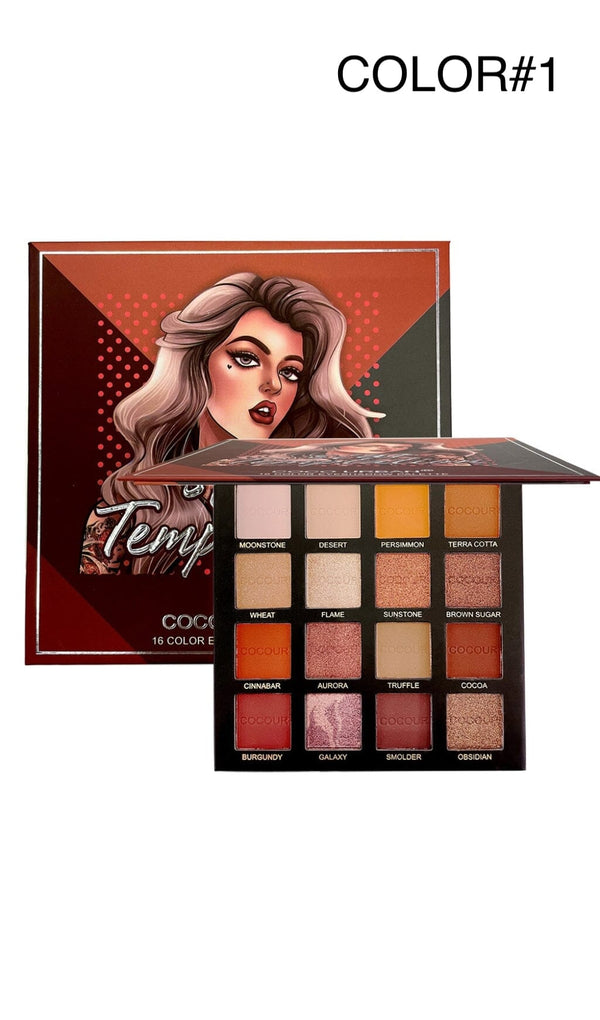 16-COLOR PEARL MATTE MULTICOLOR EYESHADOW blingmyfriend COLOR#1 