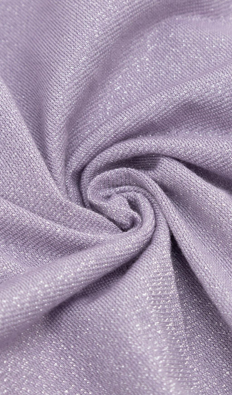 GAUZE BANDAGE MINI DRESS IN PURPLE Dresses styleofcb 