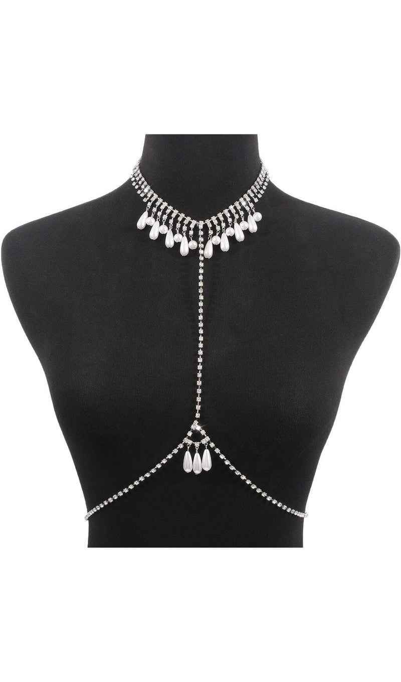 PEARL DIDAMOND BODY CHAIN blingmyfriend 