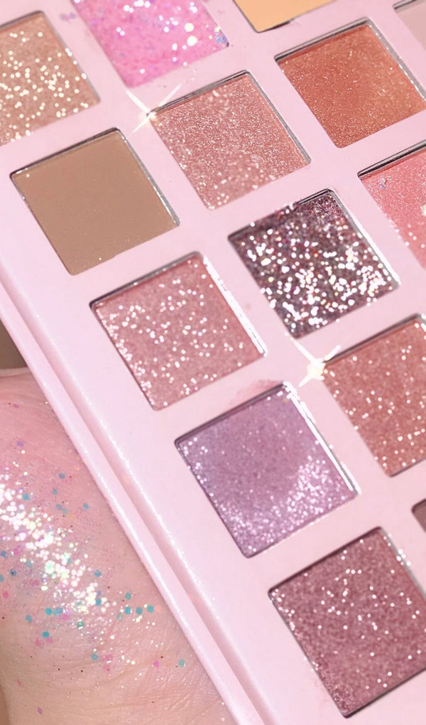 24 COLOR GLITTER PEARL EYESHADOW PALETTE blingmyfriend 