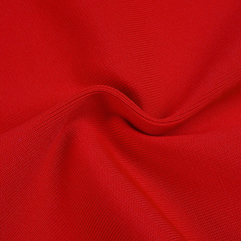 RED TWO PIECES BANDAGE SET styleofcb 