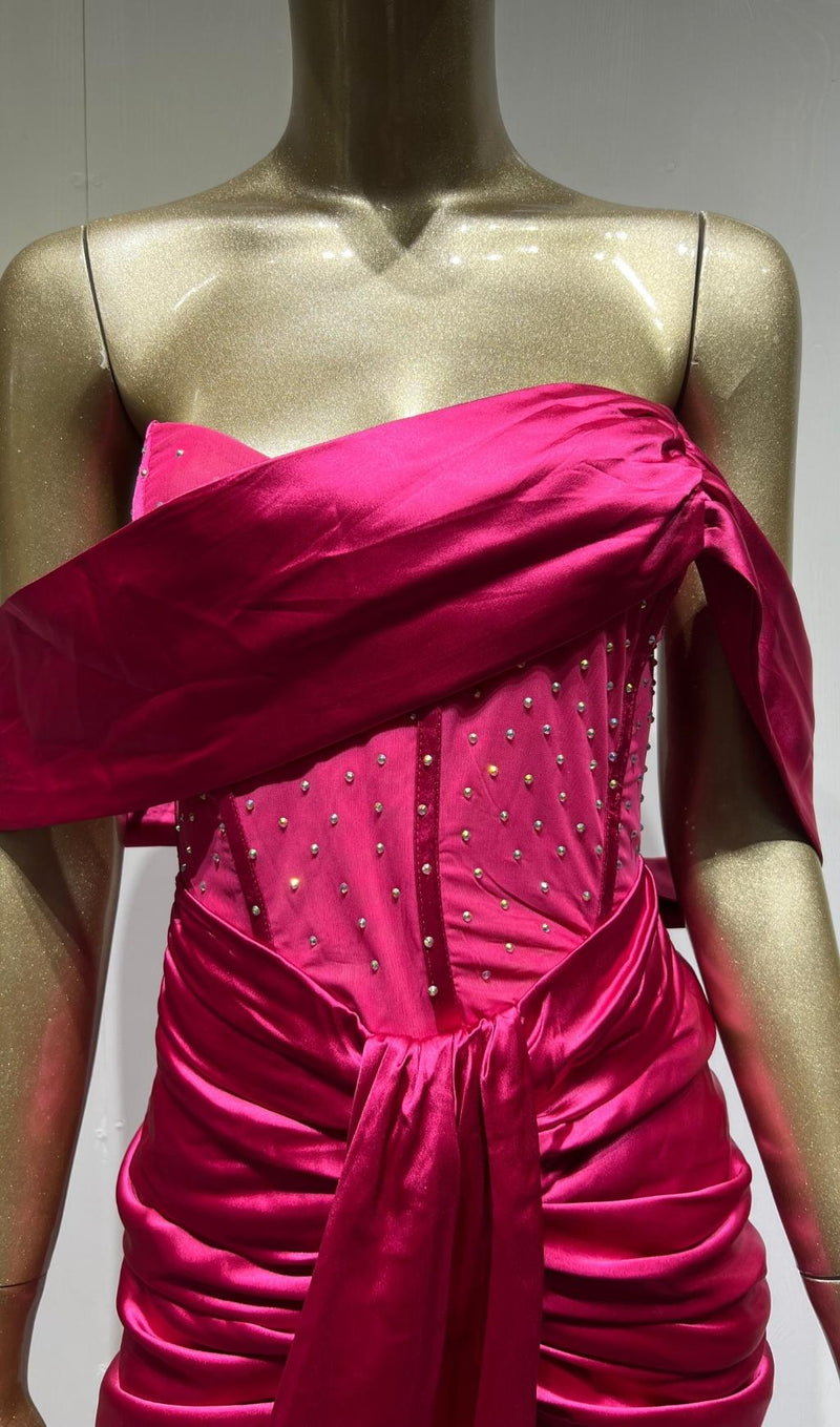 TIGHT MINI DRESS IN PINK Dresses styleofcb 