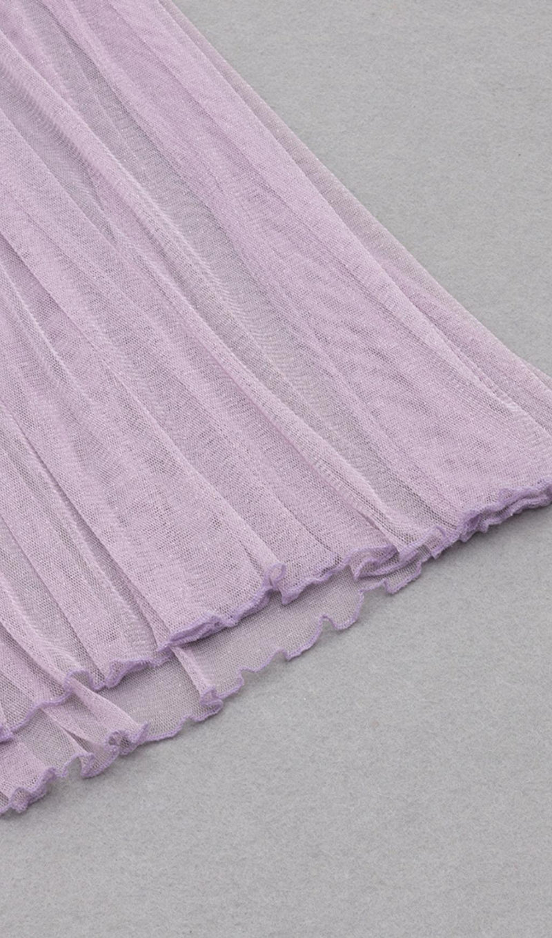 GAUZE BANDAGE MINI DRESS IN PURPLE Dresses styleofcb 