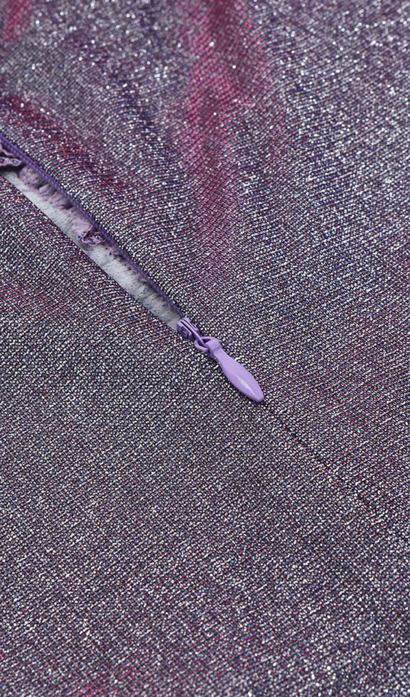 PURPLE OFF SHOULDER MINI DRESS styleofcb 