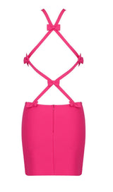 CORSET MINI DRESS IN PINK Dresses styleofcb 