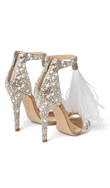 FEATHER PEARL STILETTO HIGH HEELS Shoes styleofcb 