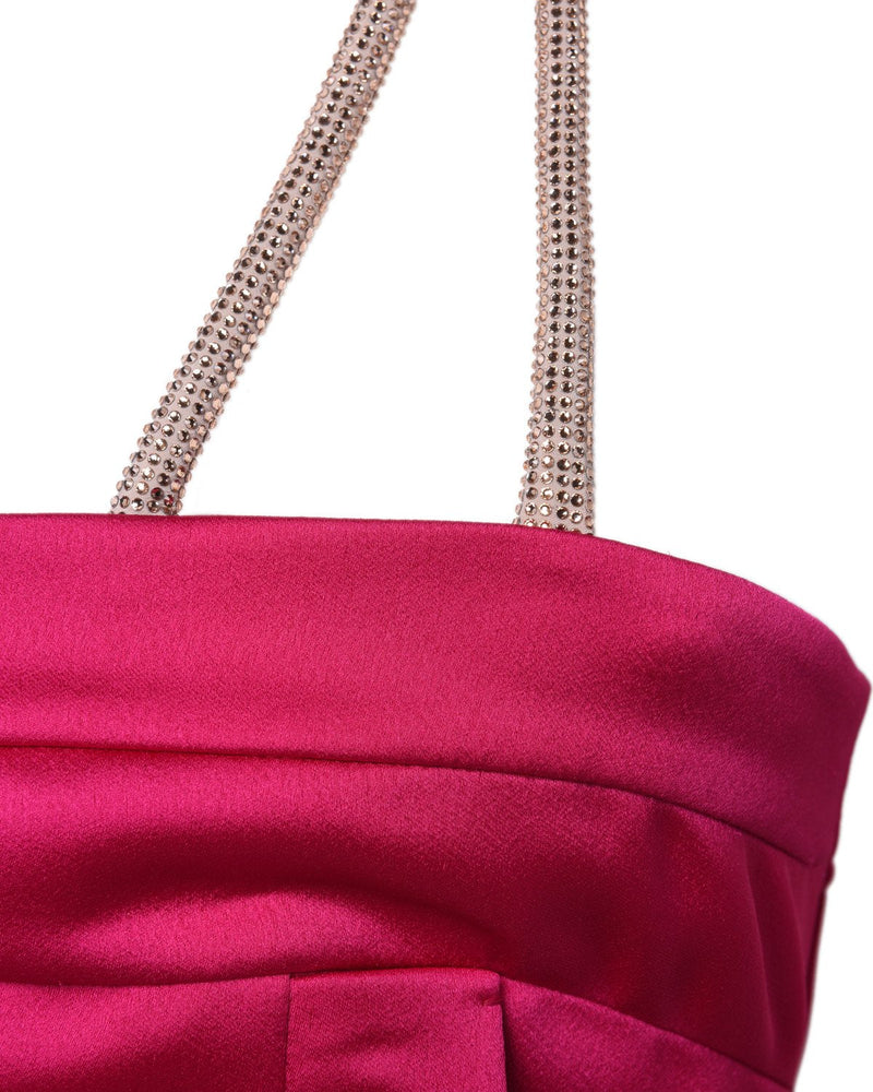 HALTER STRAPLESS MAXI DRESS IN PINK styleofcb 