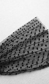 LACE BACKLESS MIDI DRESS IN BLACK Dresses styleofcb 