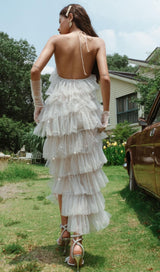 FRINGED BACKLESS MAXI DRESS Dresses styleofcb 