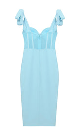 DIAMOND MAXI DRESS IN BLUE Dresses styleofcb 