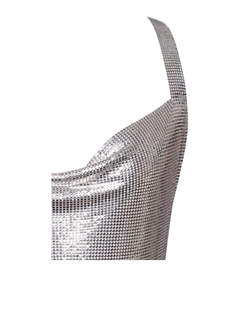 SERENITY SILVER COPPER MESH DRESS Dresses styleofcb 