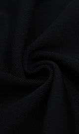 HALTER MESH MIDI DRESS IN BLACK DRESS styleofcb 