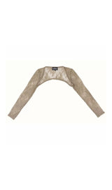 RUSSET GOTHIC LOLITA LACE BOLERO sis label 