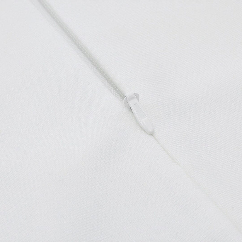 ONE-LINE SHOULDER-TOP TULLE DRESS IN WHITE styleofcb 