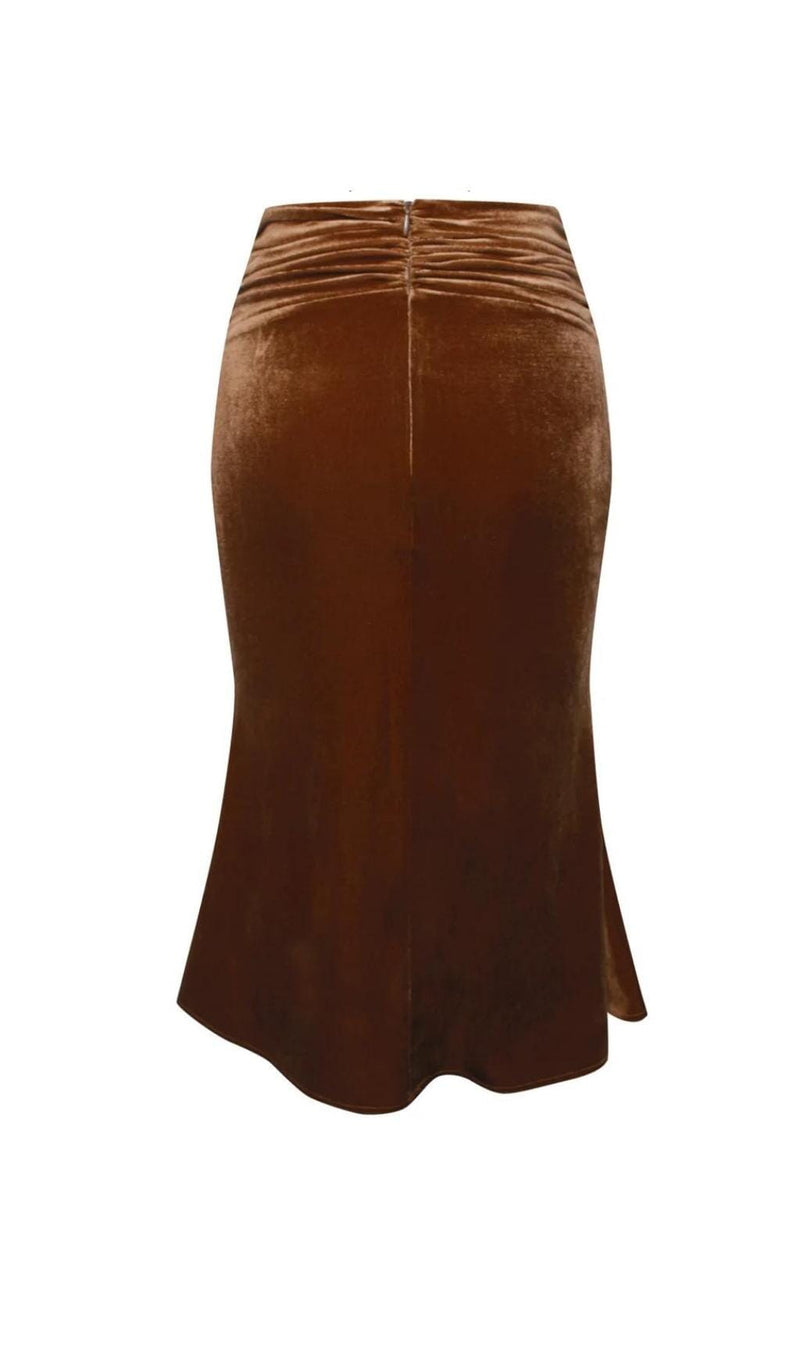 VELVET MESH SLEEVE TWO PIECE SUIT Tops styleofcb 