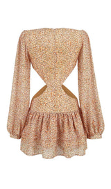 CABLE PRINTED MINI DRESS Dresses styleofcb 