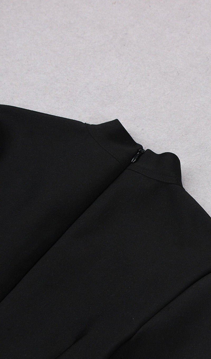 PEARL HOLLOW SEXY DRESS IN BLACK DRESSES styleofcb 
