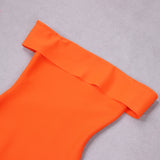 BODYCON STRAPLESS MIDI DRESS styleofcb 