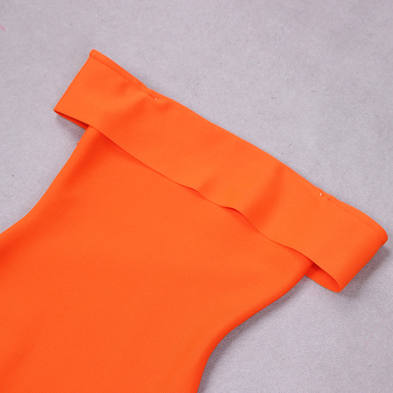BODYCON STRAPLESS MIDI DRESS styleofcb 