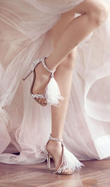FEATHER PEARL STILETTO HIGH HEELS Shoes styleofcb 