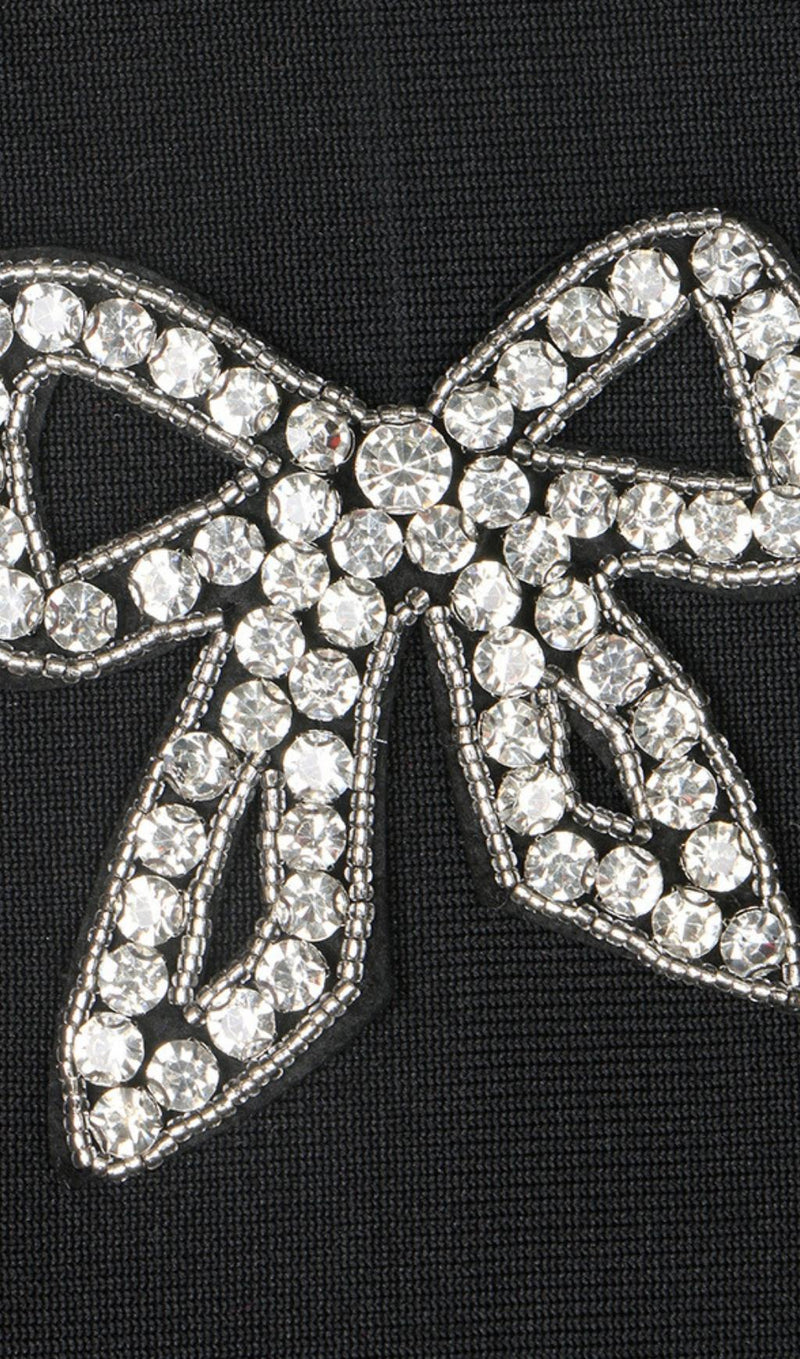 RHINESTONE BANDAGE MINI DRESS styleofcb 