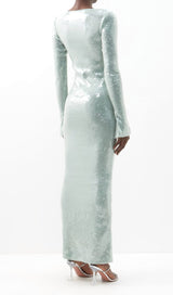 ETTELE MAXI DRESS IN LIGHT MINT Party Dress styleofcb 