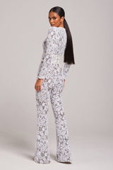 White Dark Nude Jumpsuit Jumpsuits styleofcb 
