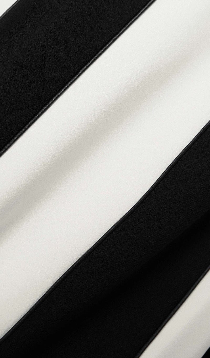 STRAPLESS STRIPED MAXI DRESS DRESS STYLE OF CB 