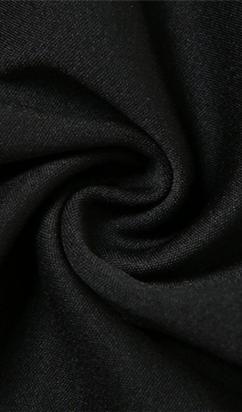 FRINGED BODYCON BACKLESS MINI DRESS Dresses styleofcb 