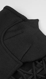 STRAPLESS CUT OUT MAXI DRESS IN BLACK Dresses styleofcb 