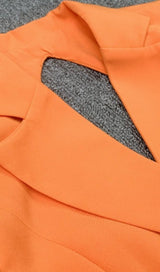 FEATHER BACKLESS SUIT MINI DRESS Dresses styleofcb 