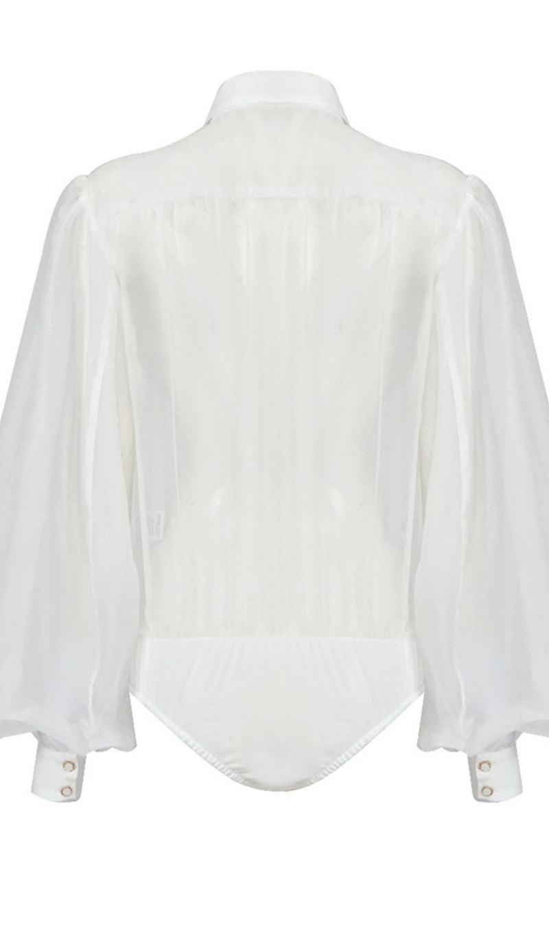 LONG SLEEVE MESH TOP Dresses styleofcb 