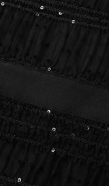 LACE BACKLESS MIDI DRESS IN BLACK Dresses styleofcb 