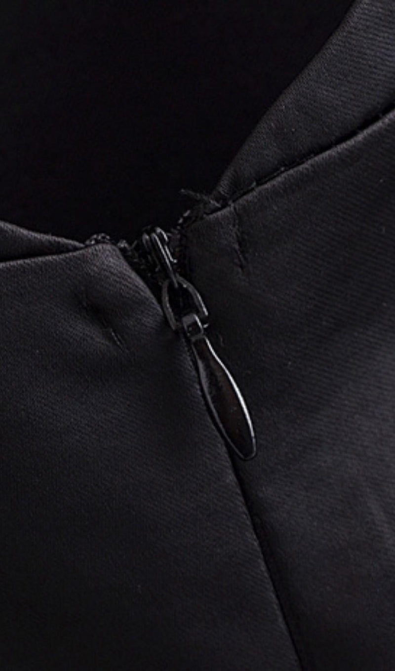 BANDAGE SLEEVELESS MINI DRESS IN BLACK styleofcb 