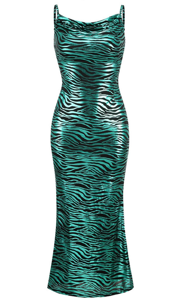STRIPE MAXI DRESS IN GREEN Dresses styleofcb 
