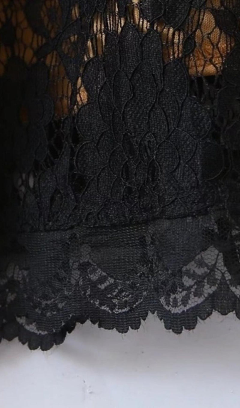 LACE SLEEVELESS MINI DRESS Dresses styleofcb 