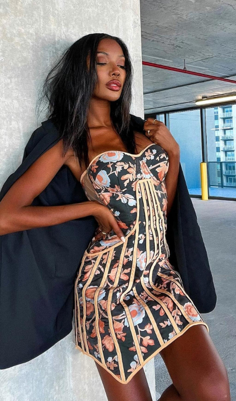 JACQUARD MINI DRESS Dresses styleofcb 