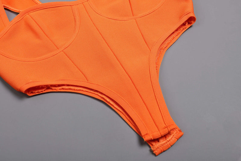 BANDAGE CUT OUT TWO PIECE SET styleofcb 