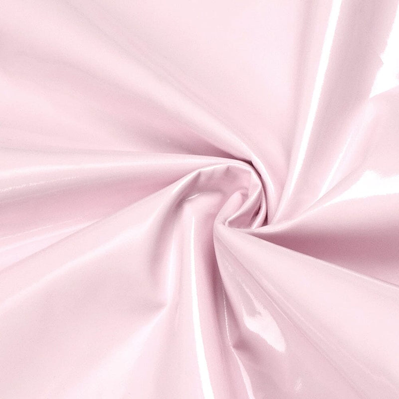 GLAM WITH EDGY SKINTIGHT LATEX GOWN IN PINK LEATHERETTE PIECES styleofcb 