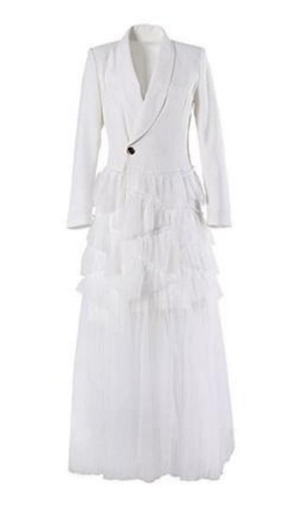 LONG SLEEVES MESH MIDI DRESS Dresses styleofcb 