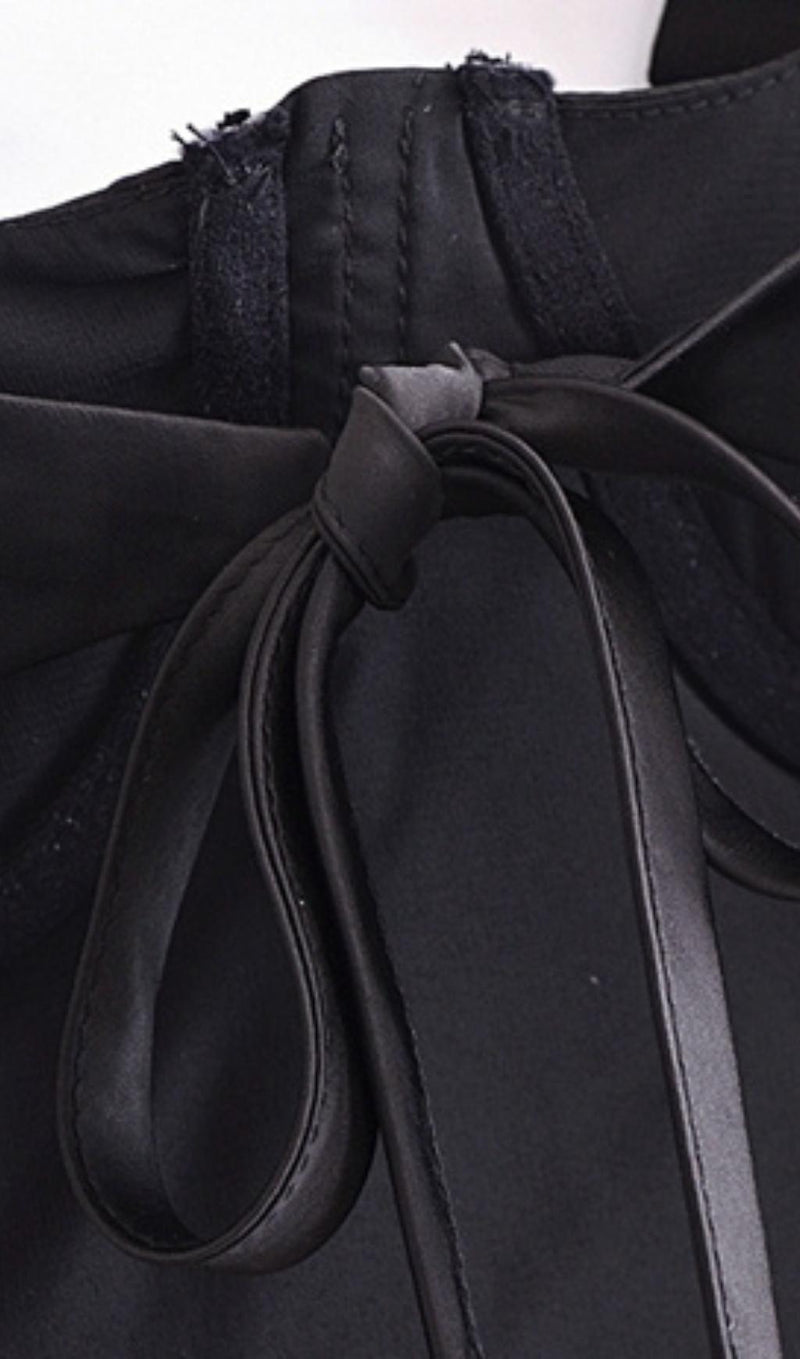 BANDAGE SLEEVELESS MINI DRESS IN BLACK styleofcb 