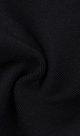 LONG SLEEVE TIGHT BACKLESS DRESS IN BLACK DREESES styleofcb 
