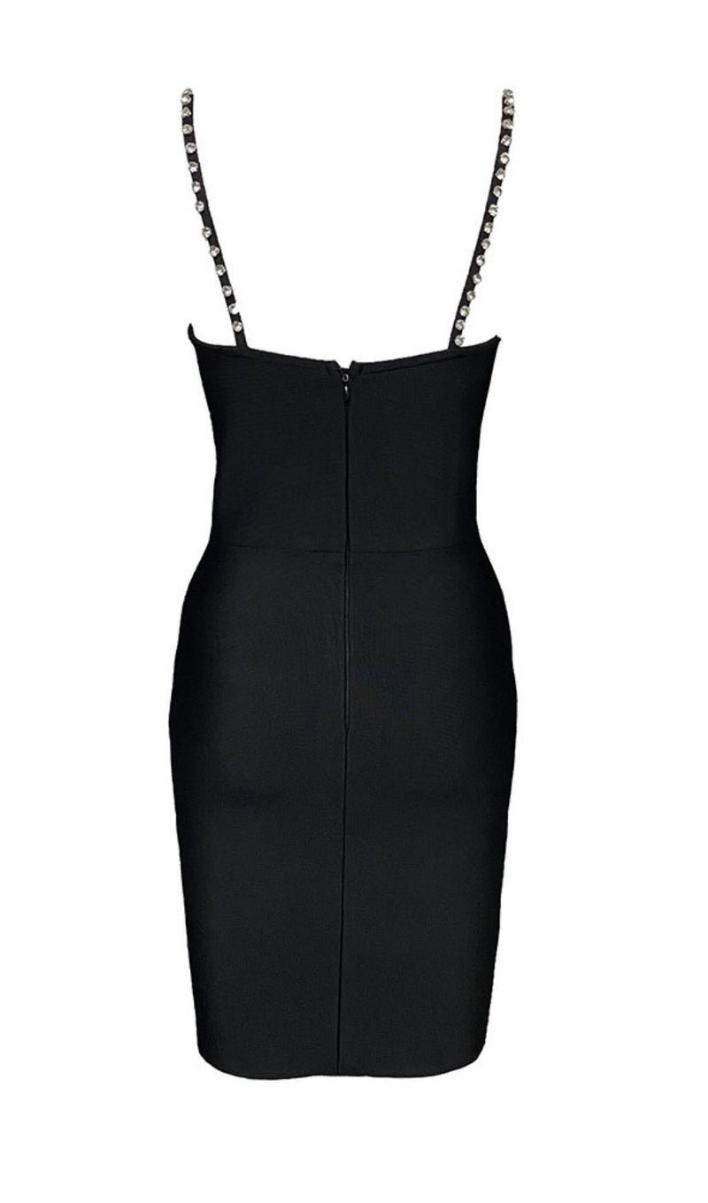DIAMANTE BANDAGE MINI DRESS Dresses styleofcb 