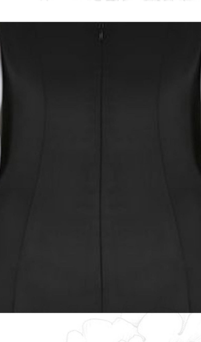 OFF SHOULDER BLACK AND WHITE PATCHWORK MINI DRESS styleofcb 