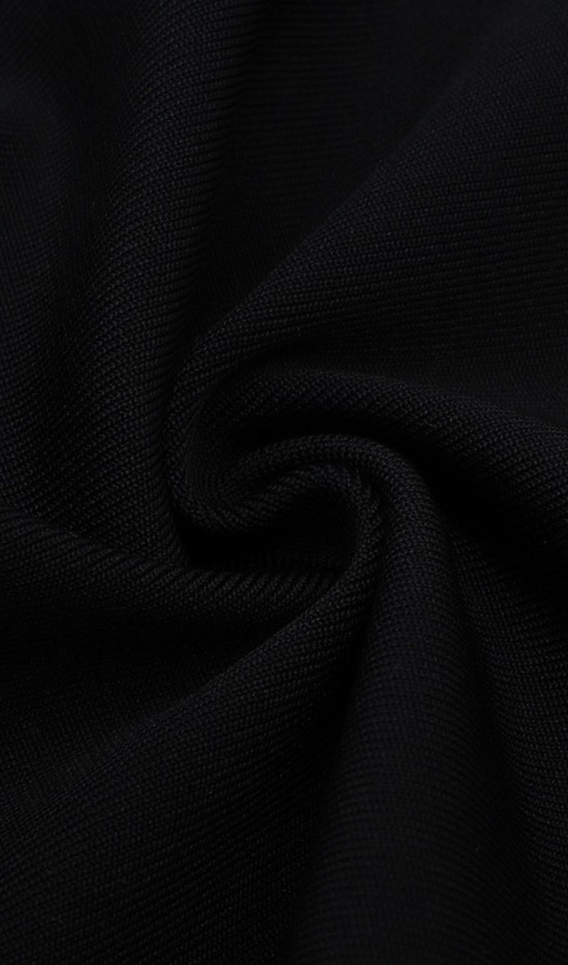 ONE SHOULDER MIDI DRESS IN BLACK Dresses styleofcb 