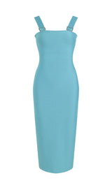 BANDAGE MAXI DRESS Dresses styleofcb S BLUE 