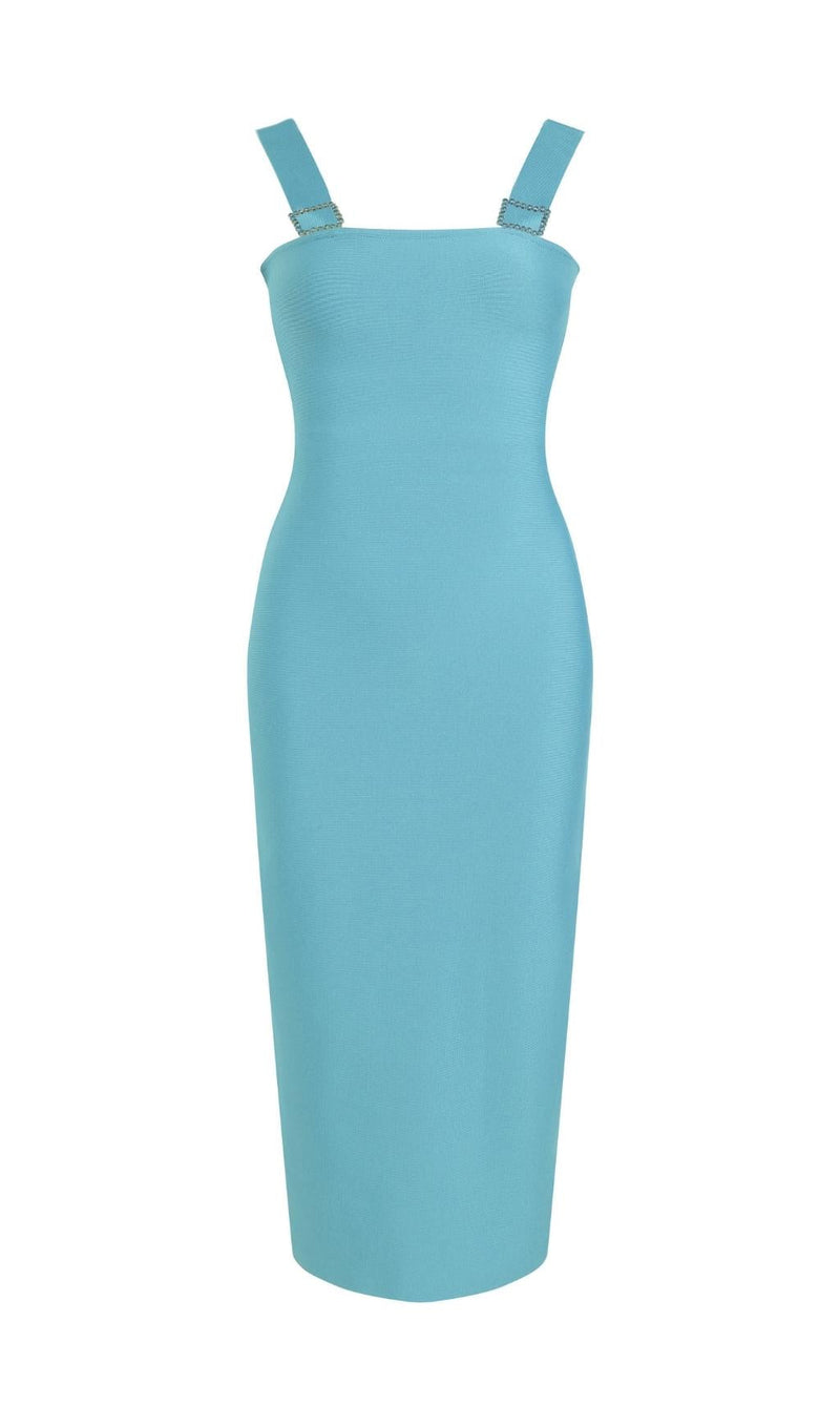 BANDAGE MAXI DRESS Dresses styleofcb S BLUE 