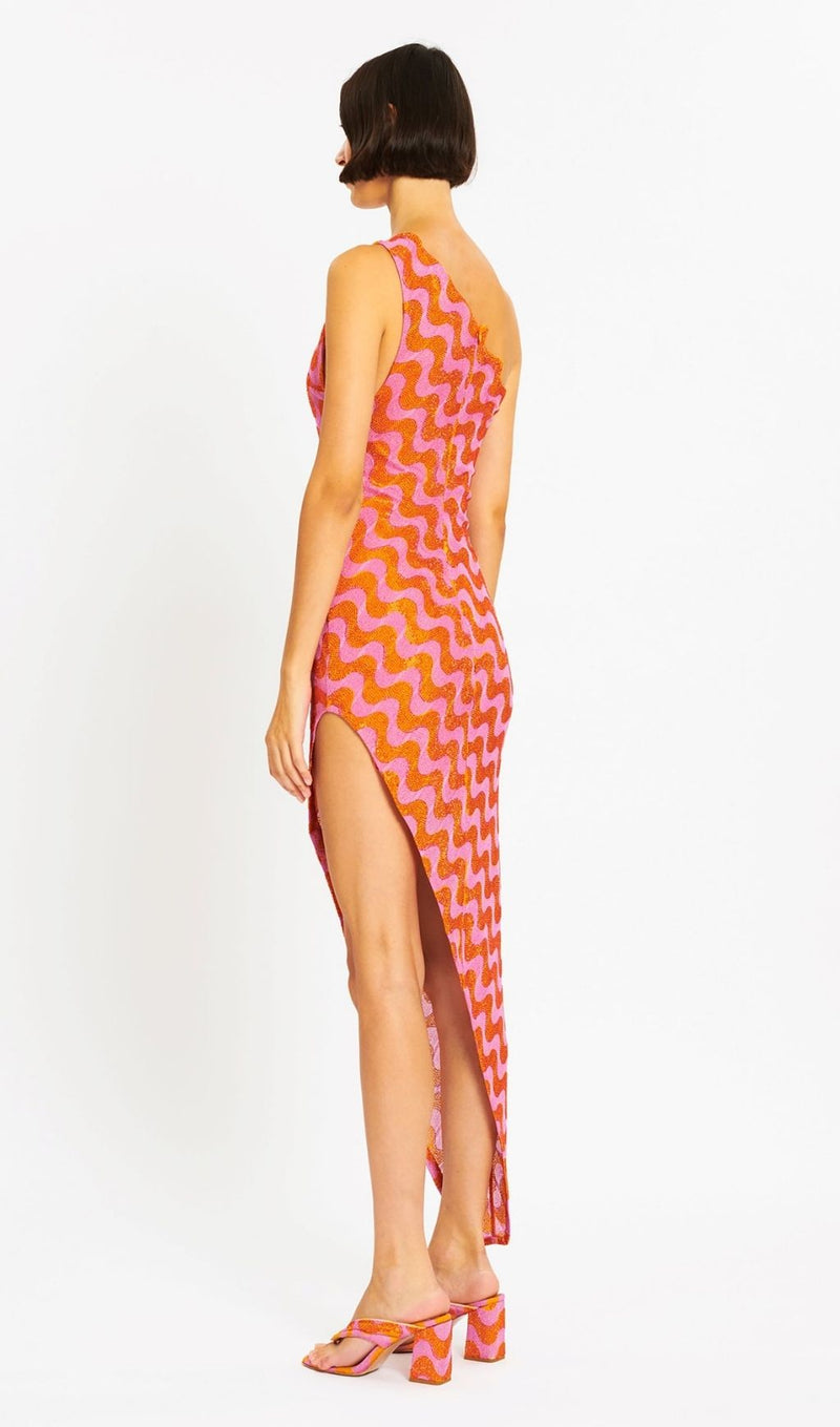 ASYMMETRIC WAVY DRESS Dresses styleofcb 