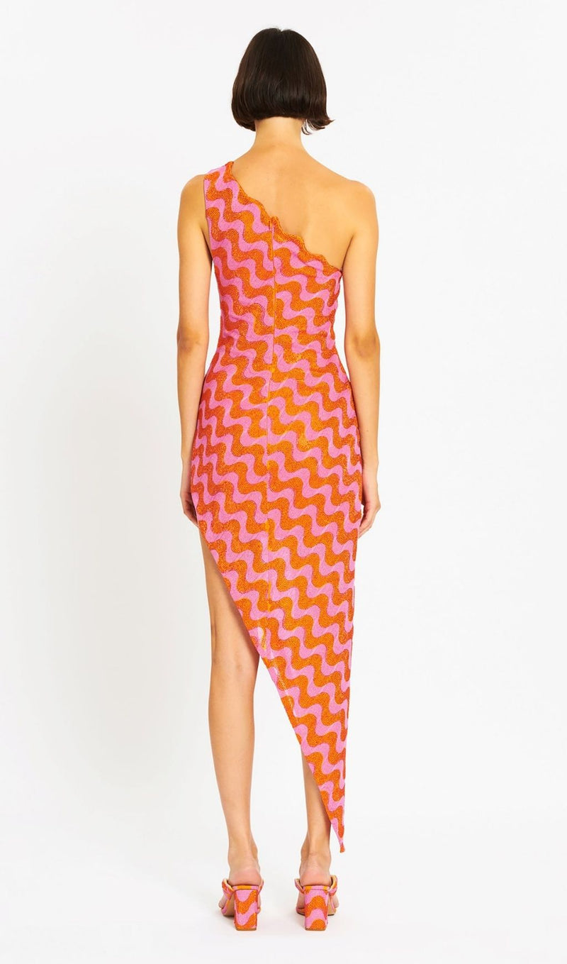 ASYMMETRIC WAVY DRESS Dresses styleofcb 