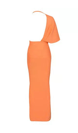 BANDAGE MAXI DRESS IN ORANGE Dresses styleofcb 